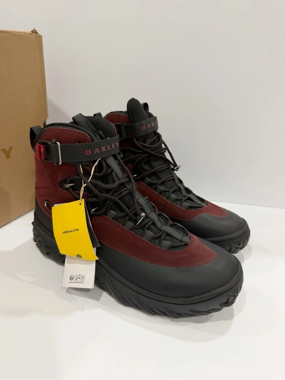 Oakley Meridian Men’s Leather Boots - Grenache